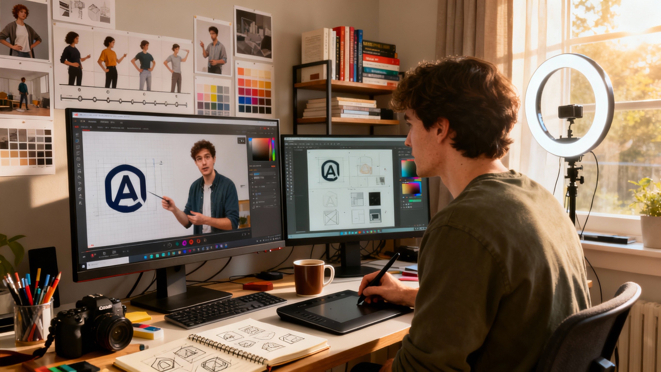 Follow the world of online graphic design courses in the USA