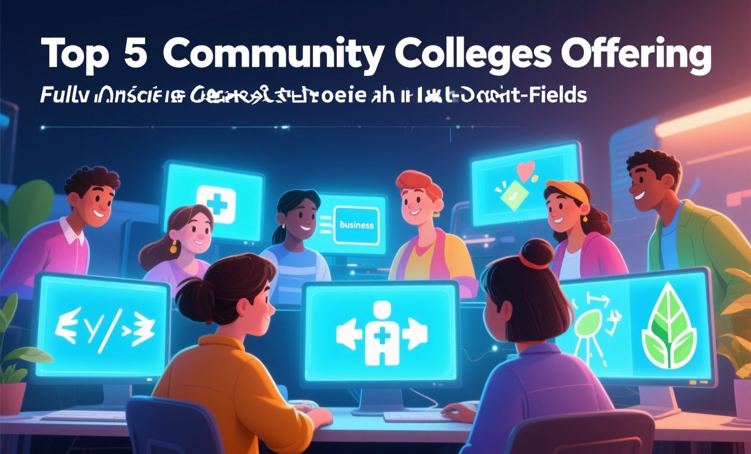 Top 5 Community Colleges Offering Fully Online Associate Degrees in High-Demand Fields